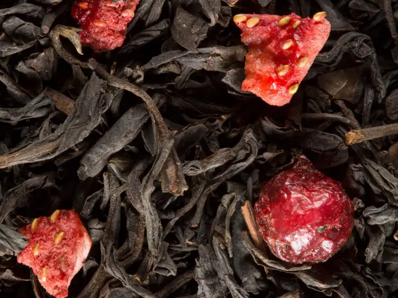 Thé Quatre fruits rouges